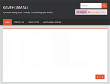Tablet Screenshot of kavehjamali.com